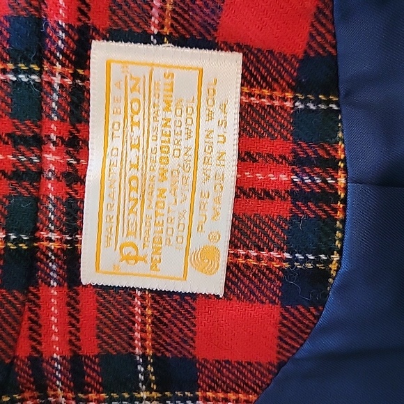 Pendleton 50's Red Wool Tartan Suit - Picture 12 of 15